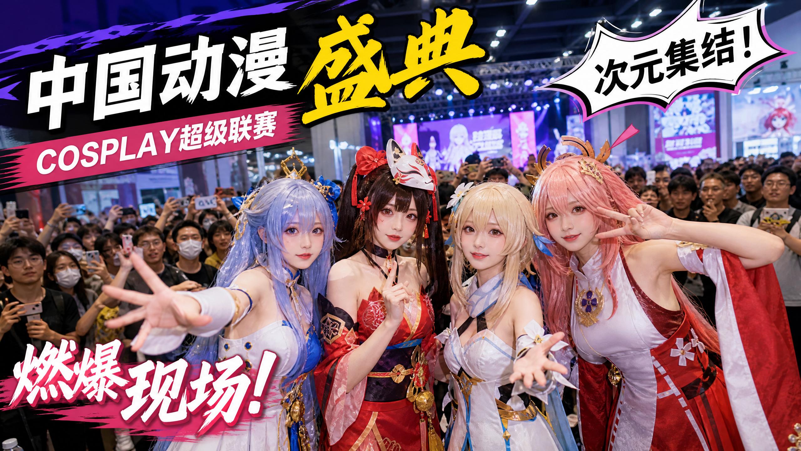 福利姬动漫cosplay视频-二次元盛典现场